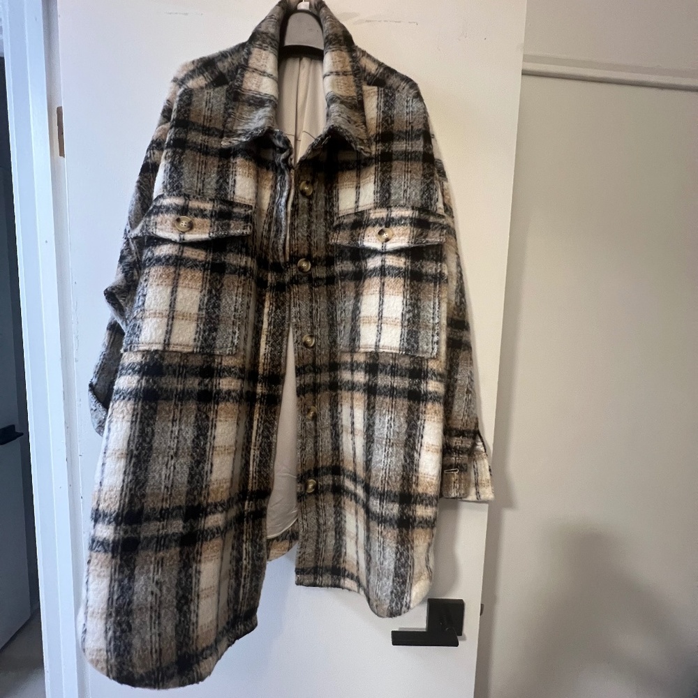 Good American Shacket SOLD